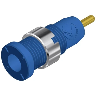 Afbeelding van SKS Hirschmann MSEB 2630 S 1,9 Au Veiligheids labconnector, female Bus, inbouw verticaal Stift Ø: 2 mm Blauw 1 stuk(s)