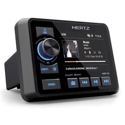 Afbeelding van Hertz HMR50 Marine Radio met Bluetooth 4x50 Watt 3 zones