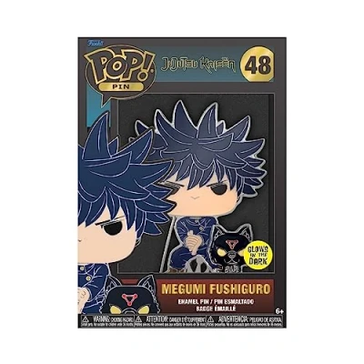 Afbeelding van Funko Jujutsu Kaisen POP! Enamel Megumi Fushiguro 10 cm Pin Multicolours