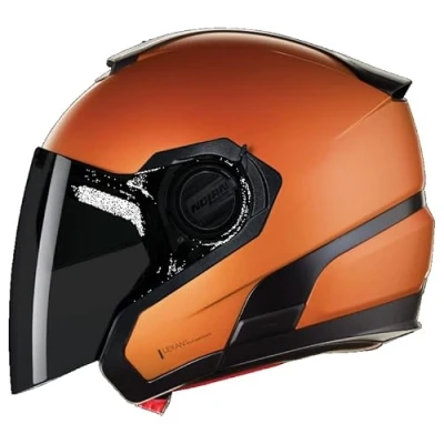 Afbeelding van Nolan N40 5 06 Classico Nobile N Com Jet Helm, bruin beige, afmeting XS voor man