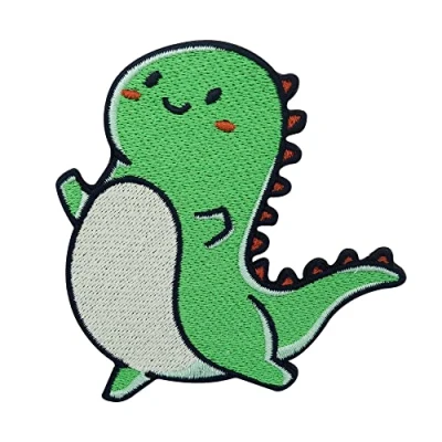 Afbeelding van Finally Home T Rex Dino patch om op te strijken, dinosaurus patches, jongens strijkpatches, tyrannosaurus patches naaien,