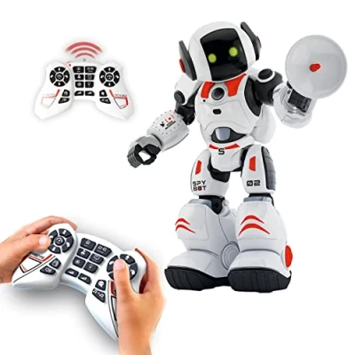 Afbeelding van Xtrem Bots James, robotspeelgoed, op afstand bestuurbare robot voor kinderen, robots robotspeelgoed kinderen