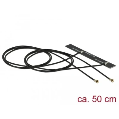 Afbeelding van Delock WLAN 802.11 ac/a/h/b/g/n dubbele antenne 2 x MHF® 4L aansluiti