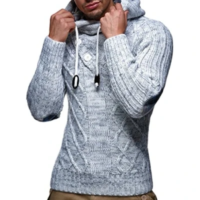 Afbeelding van Leif Nelson Hoodie, Heren, Maat: XXL, Grau