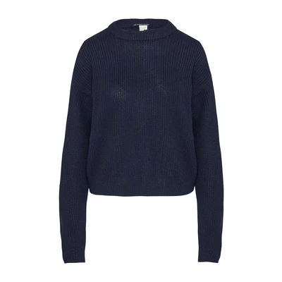 Afbeelding van QS Trui, Dames, Maat: Small, Tiefblau