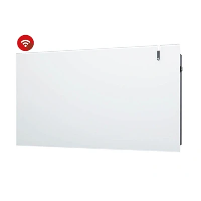 Afbeelding van Drl e comfort erea wifi infrarood radiator 450x1020 1500w wit glas 212202