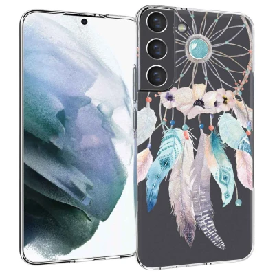 Afbeelding van Samsung Galaxy S22 Plus Hoesje Siliconen en TPU (zacht) iMoshion Softcase/Backcover Dreamcatcher Telefoonhoesje