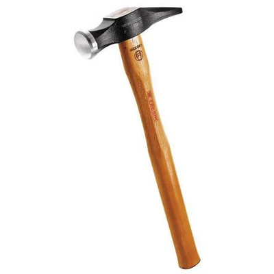 Afbeelding van FACOM Uitdeukhamer met ronde slagfl, kopdiameter 40 mm, Hickory steel, 920 g, 1 stuk, 860H.40