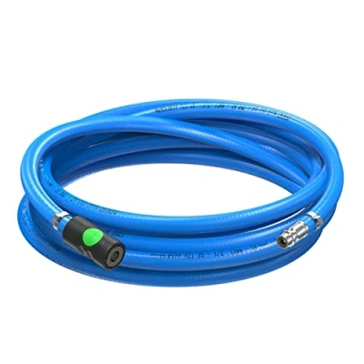 Afbeelding van AUPROTEC Pneumatische slangset, 13 mm, binnen, 10 m, pvc slang, met Prevost S1 veiligheidskoppeling voor persluchtcompressor, Würth, zeer flexibel