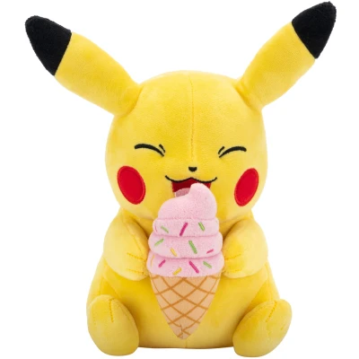 Afbeelding van Jazwares Pokémon Pikachu with Ice Cream