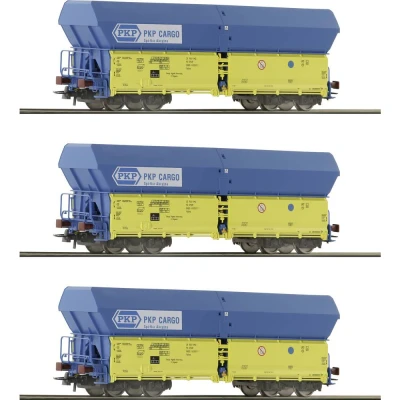 Afbeelding van Roco 6600136 H0 3 zelflossers van de PKP