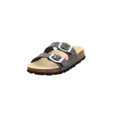 Afbeelding van Superfit Meisjespantoffels met voetbed, Zwart 0030, 27 EU