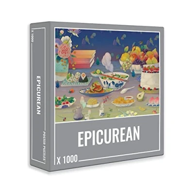 Afbeelding van Cloudberries Epicurean Puzzle Hoogwaardige, Artistieke Legpuzzel met 1000 Stukjes en Voedsel als Thema. Gemaakt in Europa. Perfect Moderne Muurdecoratie!