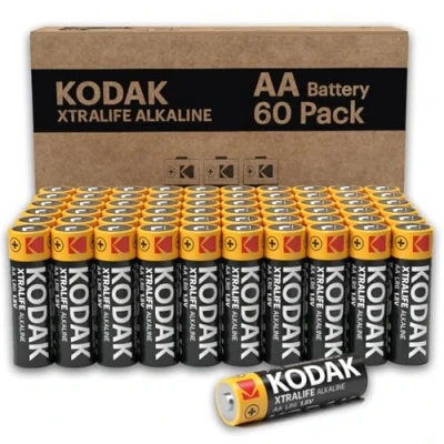 Afbeelding van Kodak XTRALIFE alkaline AA/LR6 Batterijen 60 stuks