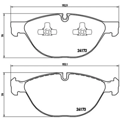 Afbeelding van Brembo Remblokset P 06 058