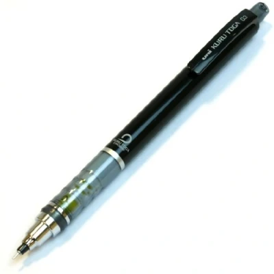 Afbeelding van Uni Mechanisch potlood, Kuru Toga Standaard Model 0.3mm, Zwart (M34501P.24)