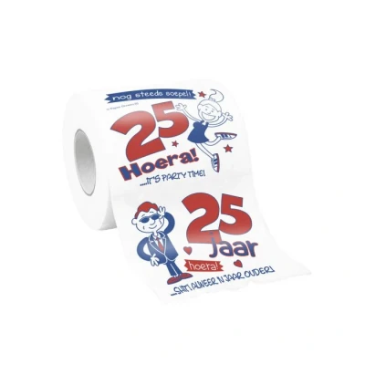 Afbeelding van Rol toiletpapier 25 jaar