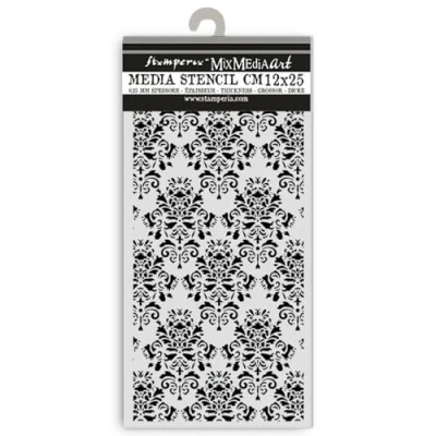 Afbeelding van Stamperia Golden Harmony stencil, W 12 x L 25 cm, stencil voor creatief design, ambachtelijke accessoires gemengde media, scrapbooking, doe het zelf projecten, behang
