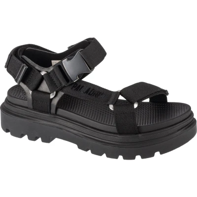 Afbeelding van Palladium Pallacruise Strap 97465 001 M, Vrouwen, Zwart, Sandalen, maat: 41