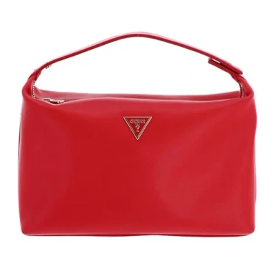 Afbeelding van GUESS Cosmetische tas Strap Beauty Case Red Rood