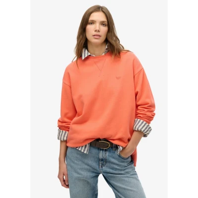 Afbeelding van Superdry Vrouwen Studios Sweatshirt met Ronde Hals Cream Grootte: 42