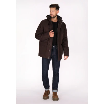 Afbeelding van Winterjas DREIMASTER M / Donkerbruin 100% Polyester