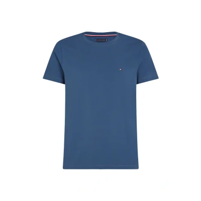 Afbeelding van Tommy Hilfiger SLIM FIT TEE Tshirt basic, Heren, Maat: XL, Aegean sea