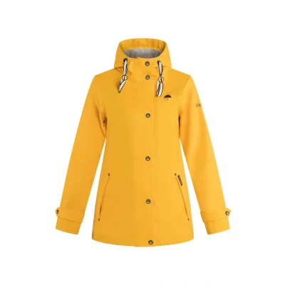 Afbeelding van Regenjas DREIMASTER XS / Zonnig Geel Lichtgrijs Melange 100% Polyester