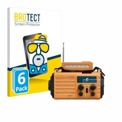 Afbeelding van BROTECT Screenprotector voor Mesqool 1009 Y Folie Beschermfolie matte (6 Stuks)