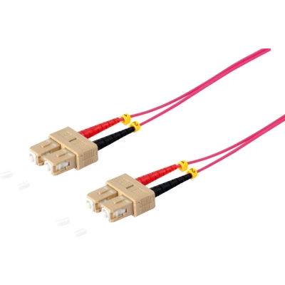 Afbeelding van S/CONN 77918/4 InfiniBand en Glasvezelkabel 5 m SC Violet