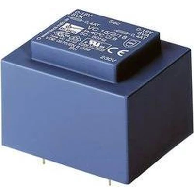 Afbeelding van Block VC 5,0/2/12 printplaattransformator 1x 230V 2x 12V/AC 5VA 208mA