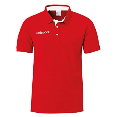 Afbeelding van Uhlsport Essential Prime Poloshirt Met Korte Mouwen Rood 3XL Man