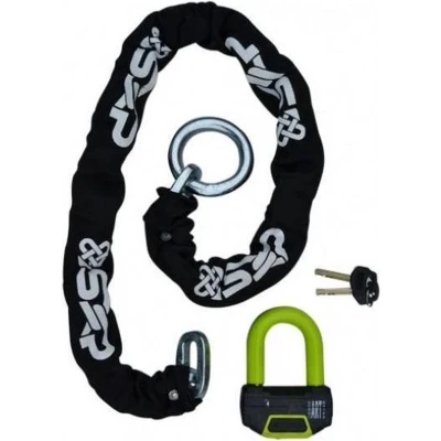 Afbeelding van SXP ART 4 Kettingslot / Scooterslot Motorslot 180 cm + loop