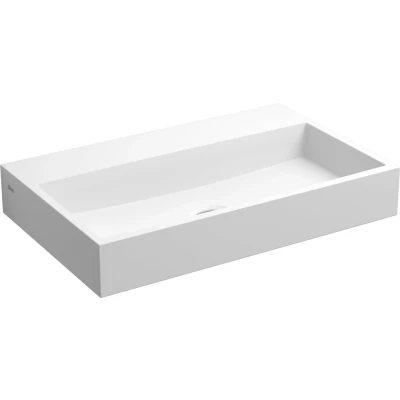 Afbeelding van Clou Mini Wash Me fontein met voorbewerkt kraangat zonder plug solid surface