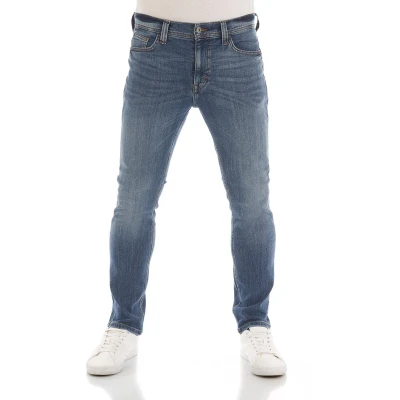Afbeelding van Mustang Vegas Slim fit jeans, Heren, Maat: 33x34, Denim blue