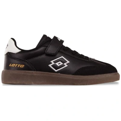 Afbeelding van Lotto Shoes Vintal K lage kindersneaker 2600250K zwart/wit