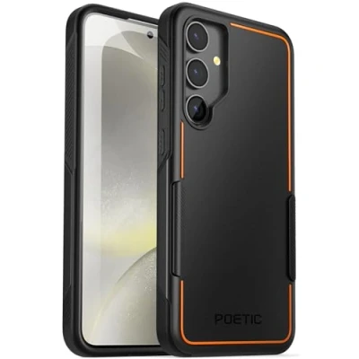 Afbeelding van Poetic Neon Serie Hoesje Compatibel met Galaxy S24 Plus 5G 6,7 inch, Dual Layer Heavy Duty Tough Robuuste Lichtgewicht Slanke Schokbestendige Beschermhoes