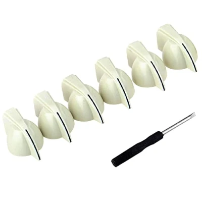 Afbeelding van Musiclily Pro Linkshandig Inch Maat Speed Knop voor USA Les Paul Elektrische Gitaar, Crème (4 Stuks)