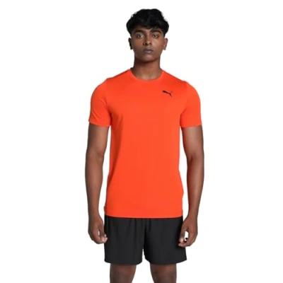 Afbeelding van Puma Train Blaster TEE Sport Tshirt, Heren, Maat: XL, Redmazing