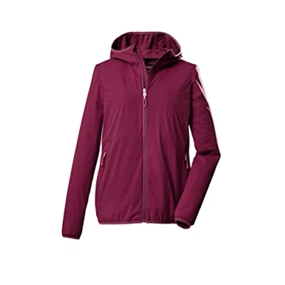 Afbeelding van killtec Women&#039;s 2 laags functioneel jack/outdoorjack met capuchon, opvouwbaar KOS 61 WMN JCKT, dark rose, 38, 39175 000
