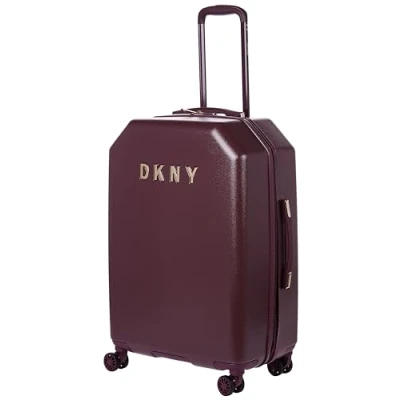 Afbeelding van DKNY 25&quot; Staander Met 8 Spinner Wielen, Rechtop Bordeaux, Upright, Wielen