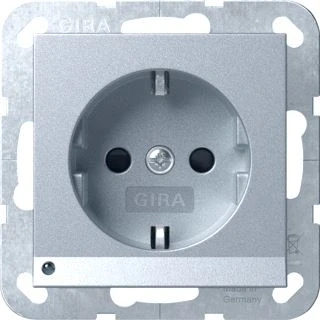 Afbeelding van Gira wcd schakelmat 55 kunstst alu inb uitv ra ip ip20 417026
