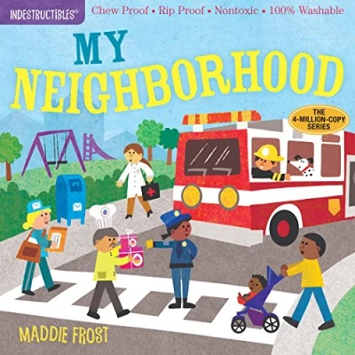 Afbeelding van Indestructibles: My Neighborhood: Chew Proof · Rip Nontoxic 100% Washable (Book for Babies, Newborn Books, Safe to Chew)