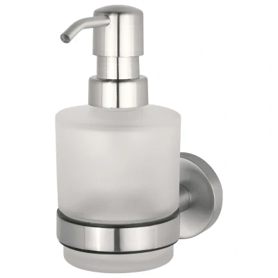 Afbeelding van Haceka kosmos zeepdispenser glas geborsteld 1208616