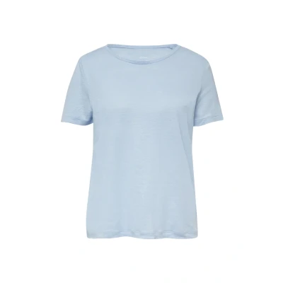 Afbeelding van s.Oliver Tshirt basic, Dames, Maat: 32, Hellblau