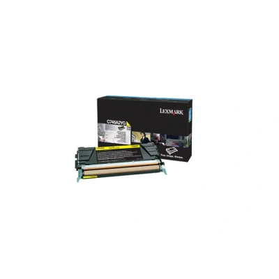 Afbeelding van LEXMARK C746, C748 tonercartridge geel standard capacity 7.000 paginas