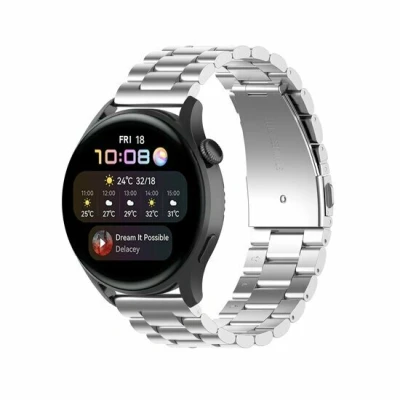 Afbeelding van Stalen schakelband Zilver Xiaomi Redmi Watch 5 Active / Lite