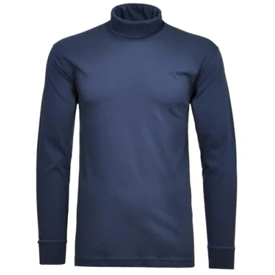 Afbeelding van RAGMAN Regular Fit Turtleneck shirt nachtblauw, Effen