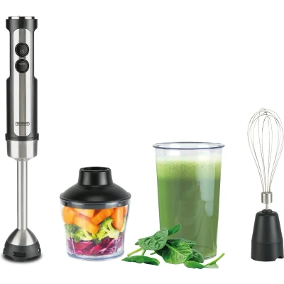 Afbeelding van Bourgini Classic Extra krachtige staafmixer met 20 snelheden en Turbofunctie Hakmolen 1200W