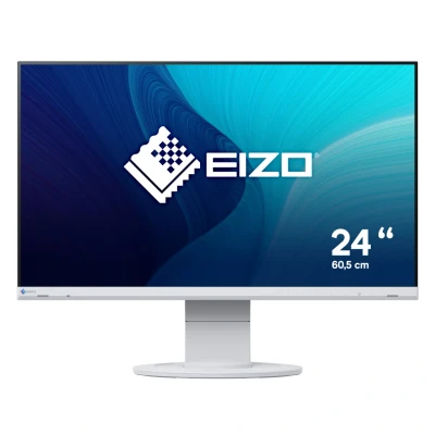Afbeelding van EIZO EV2460 WT LED monitor Energielabel B (A G) 60.5 cm (23.8 inch) 1920 x 1080 Pixel 16:9 5 ms VGA, DVI, DisplayPort, HDMI, Hoofdtelefoon (3.5 mm jackplug),